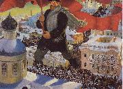 Boris Kustodiev, The Bolshevik